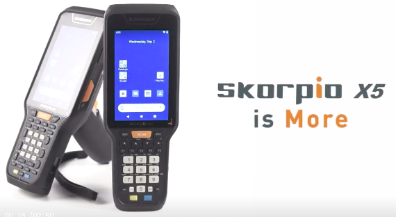重磅來襲|Skorpio X5移動終端 - 增強可追溯性，提高生產(chǎn)力！